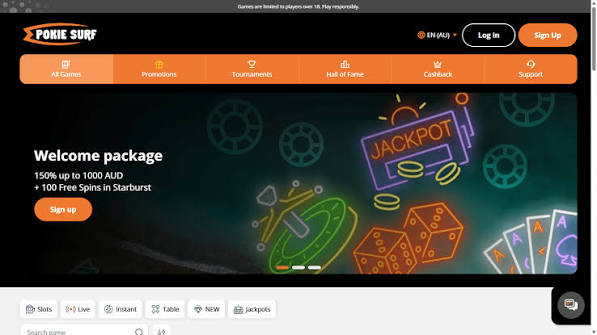 PokieSurf Online Casino Australia: An Overview to Pokies, Perks and Banking Options PokieSurf Online Casino Australia: An Overview to Pokies, Perks and Banking Options